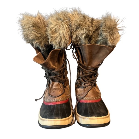 Sorel Joan of Arctic Waterproof Size 7 Winter Boots - Picture 2 of 8